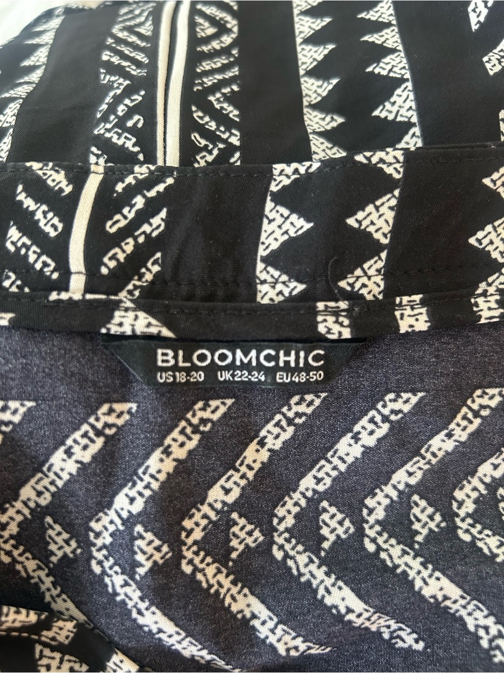 Bloomchic - Geometric Dress (size 18) - Picture 4 of 4
